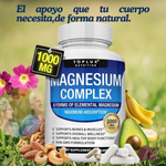 2 x 1 Magnesio Complex™ 8 en 1 - Contiene 90 Cápsulas