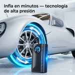 COMPRESOR DE AIRE PORTÁTIL 12V 🚗 — Inflá tus llantas en minutos sin depender de talleres ni gasolineras