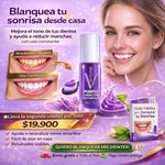Dientes más blancos desde la primera aplicación (sin ir al odontólogo) + Obsequio